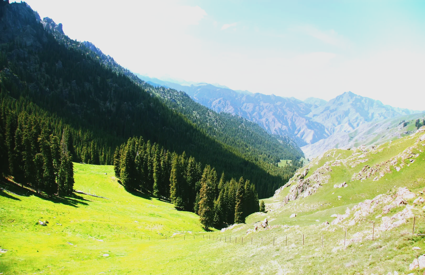 天山天池日出攻略图高清