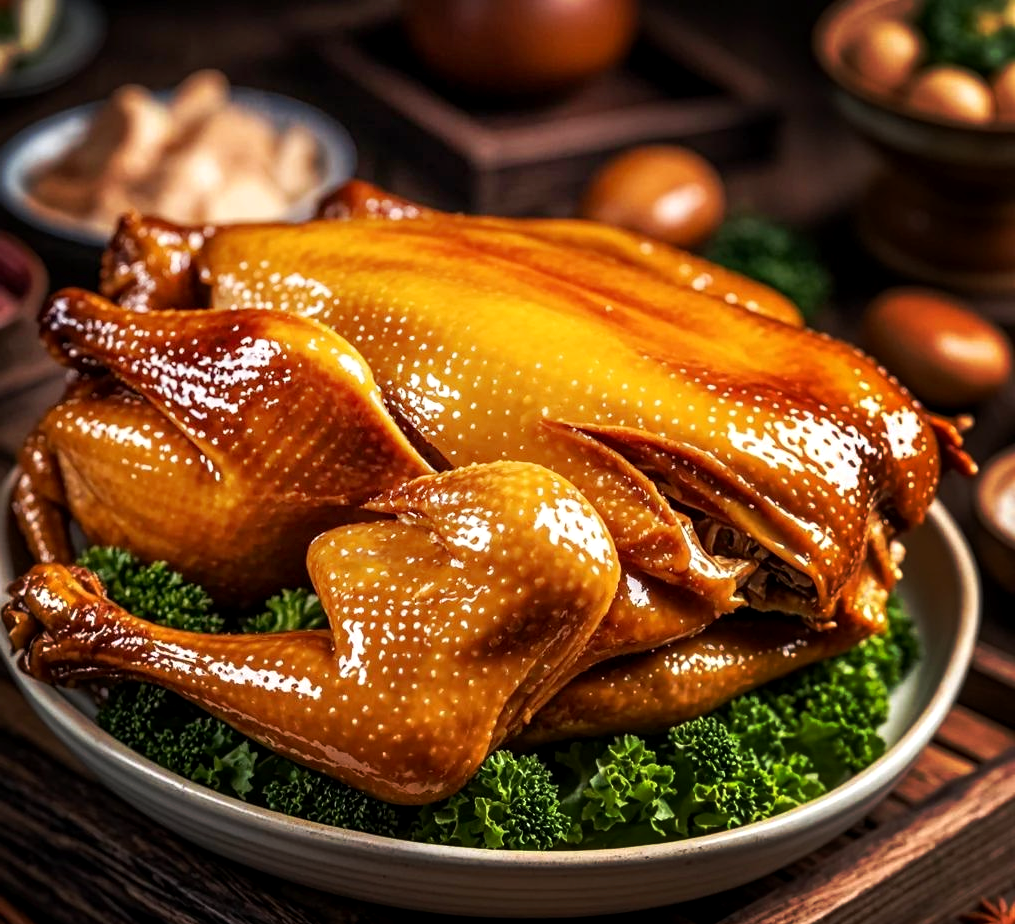 Dezhou Braised Chicken (Dé Zhōu Pá Jī)