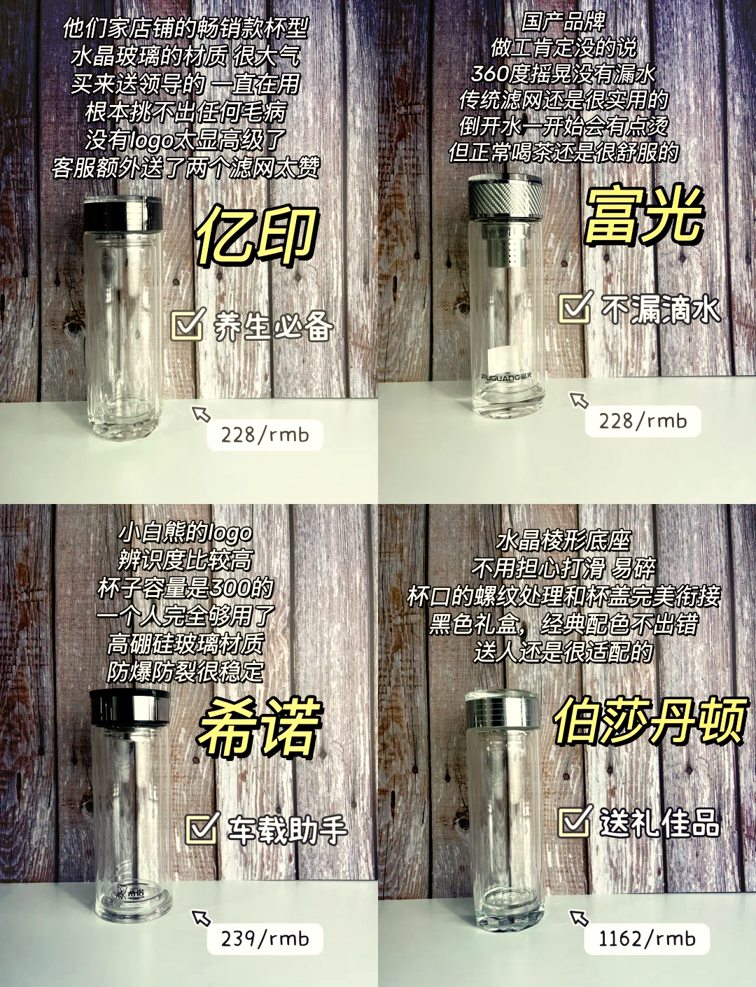 玻璃茶杯 品牌前十 名排名榜相关图片1