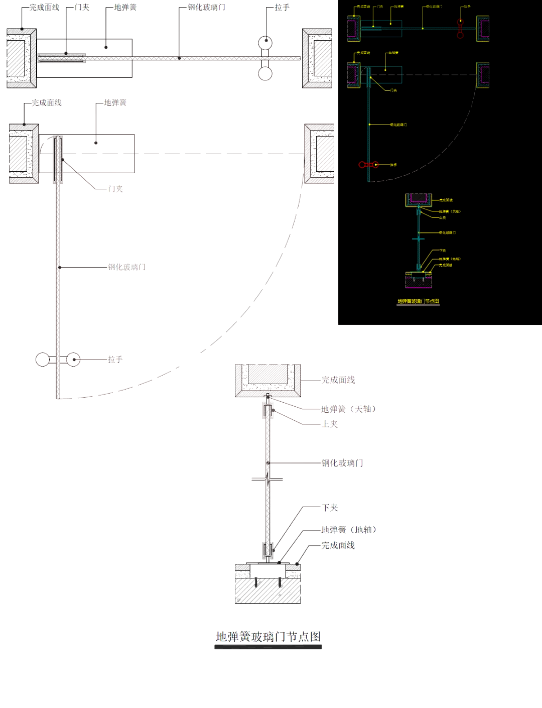 玻璃门地锁拆卸图解图片