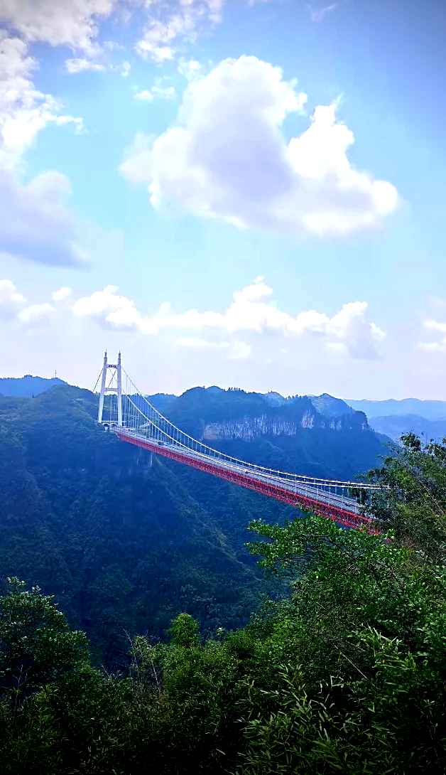 矮寨大桥照片图片