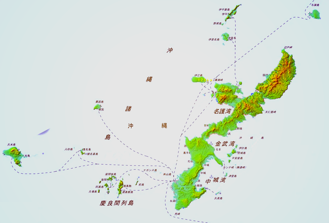 古代琉球地图图片