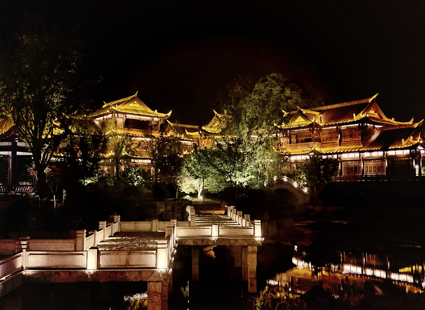 织金古城图片夜景图片