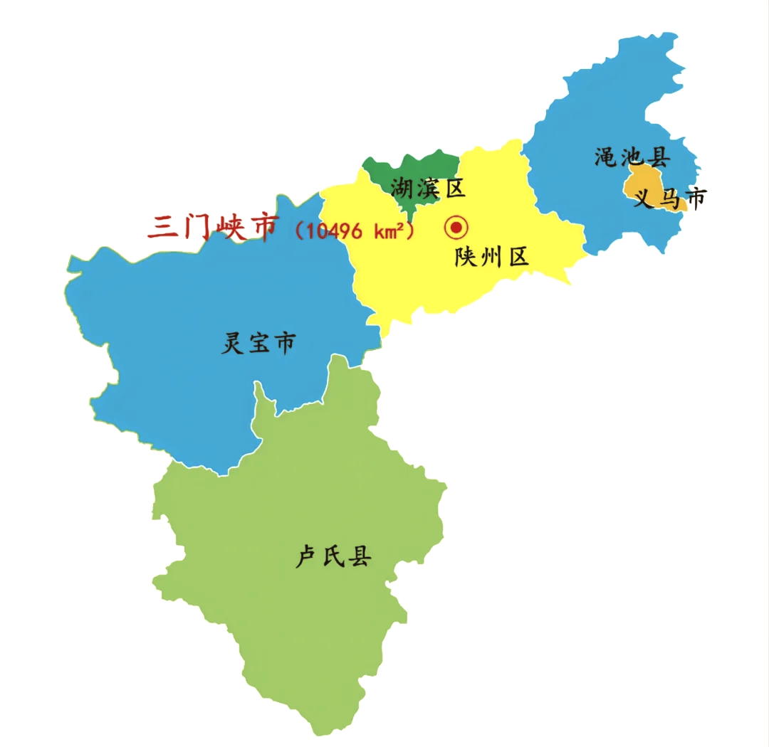 三门峡市区地图高清版图片