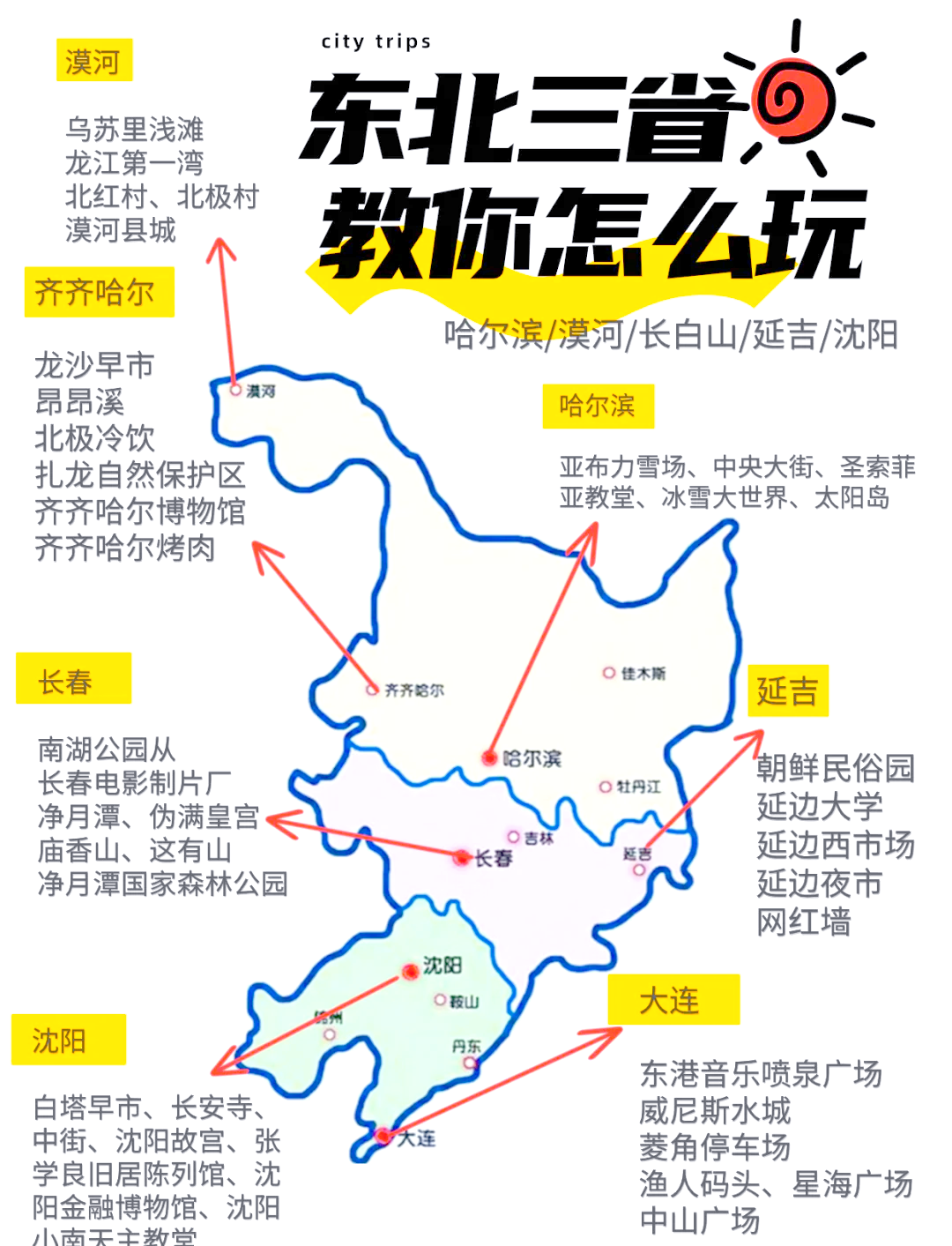 东北三省是哪三省地图图片