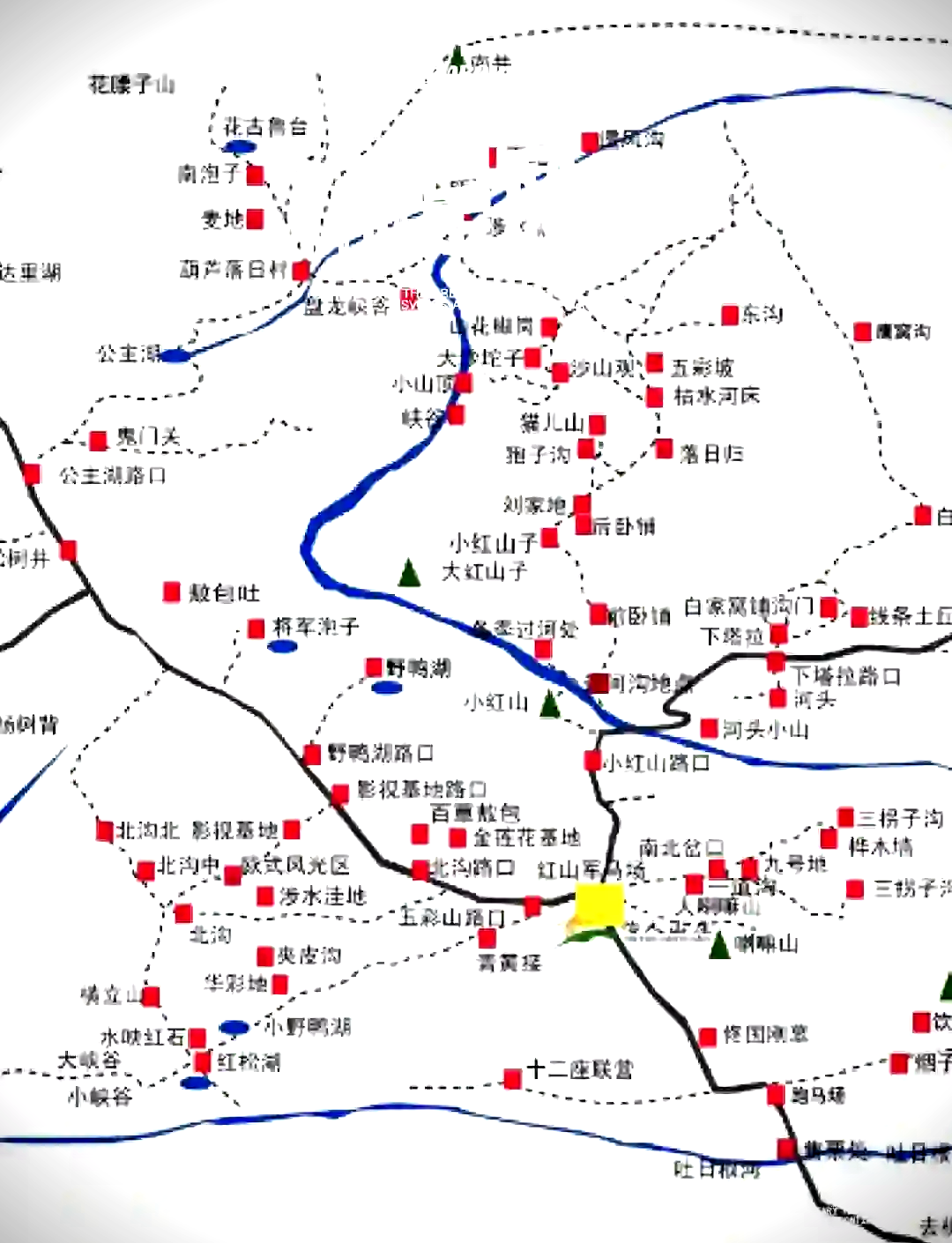 通湖草原位置图片