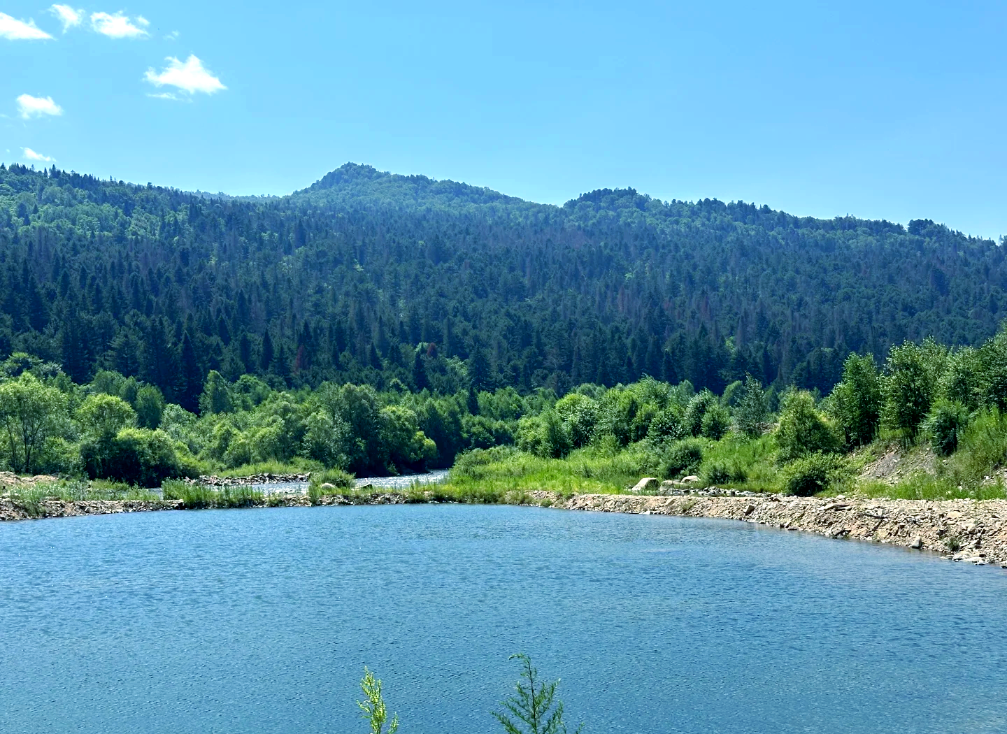 合川九峰山漂流图片