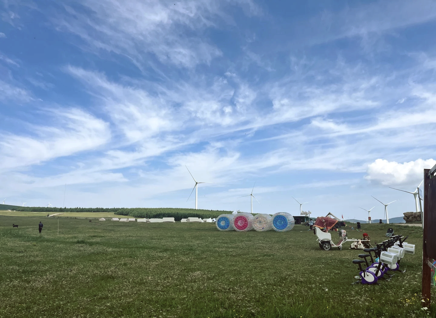 保定保定空中草原图片