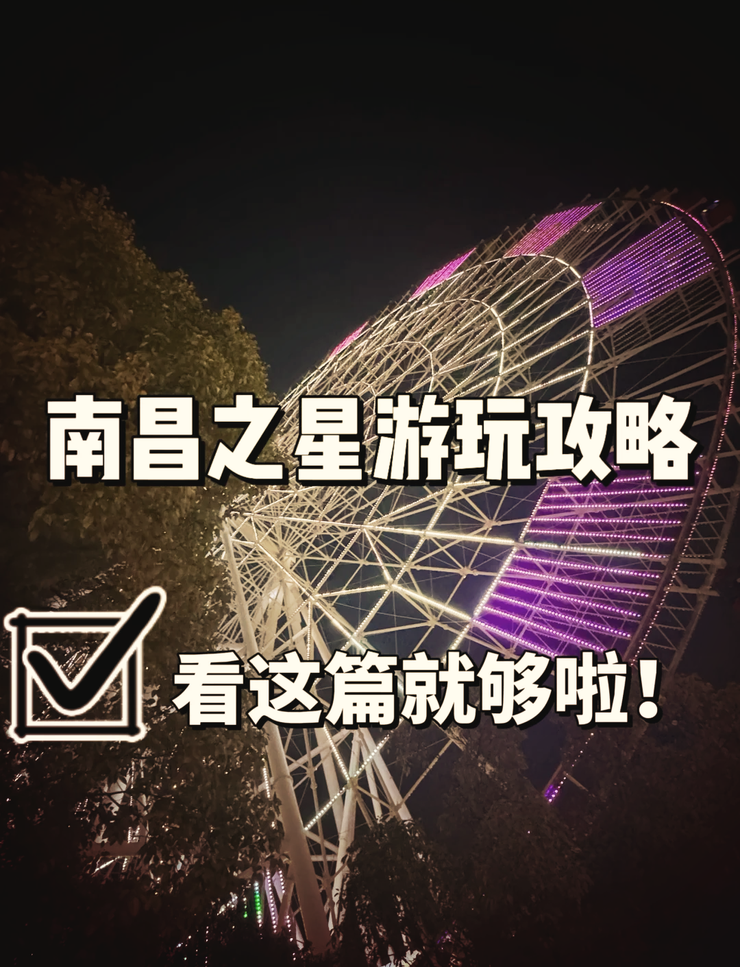 南昌之星游乐园门票图片