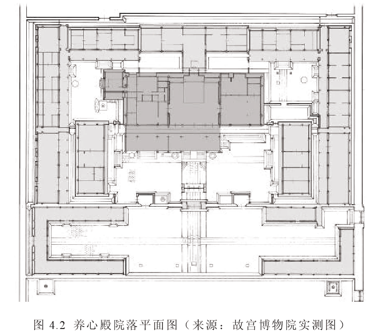 养心殿高清平面图图片