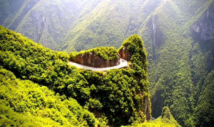 兰英大峡谷风景区图片