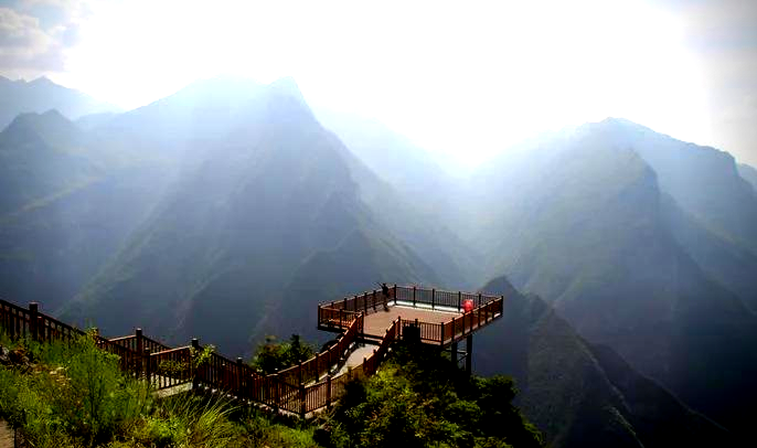 兰英大峡谷风景区图片