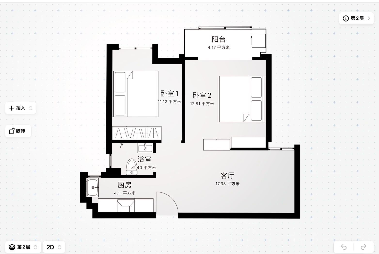 房间平面图 简单图片