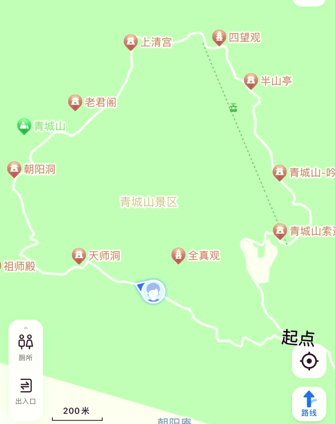 青城山主要景点介绍图片