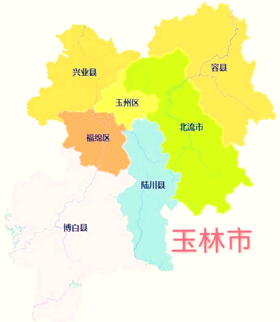 平南容县地图图片