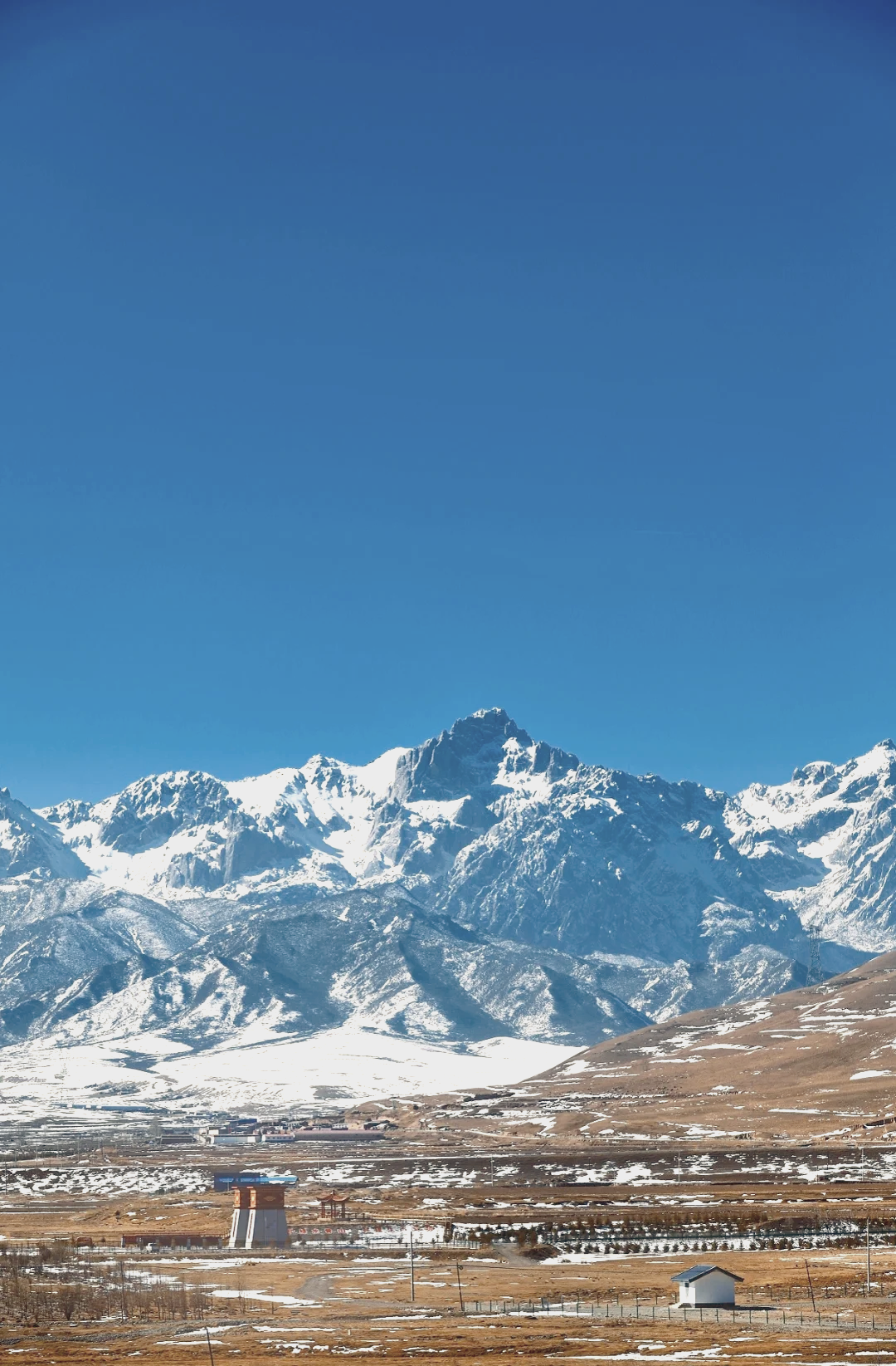 正宗兰州雪山火车二图片