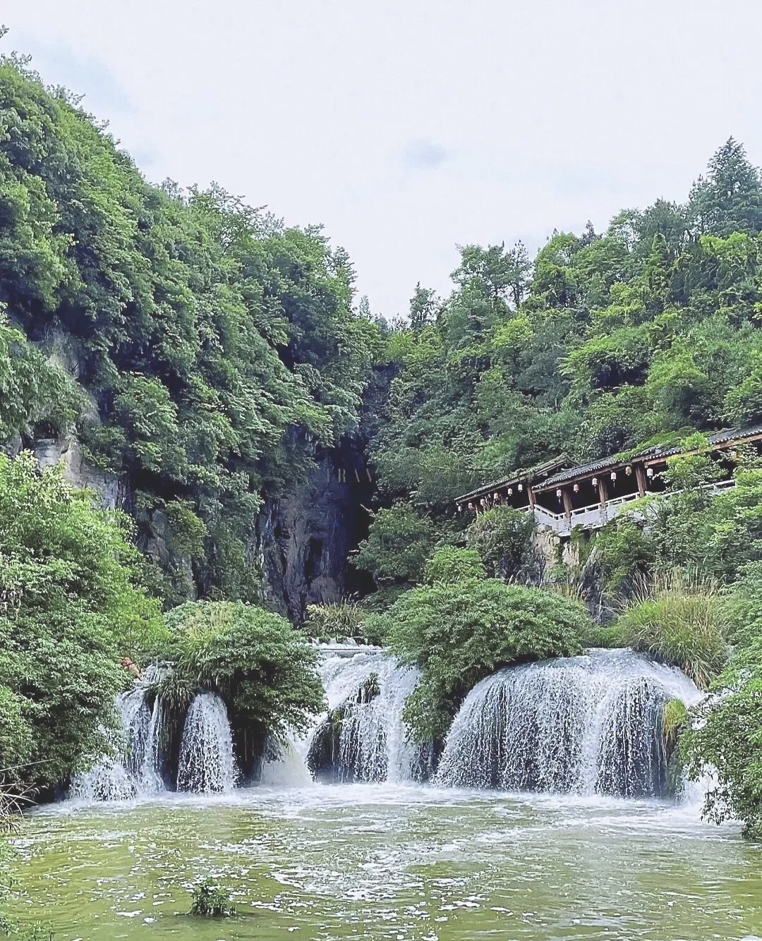 贵阳天河潭风景区门票图片