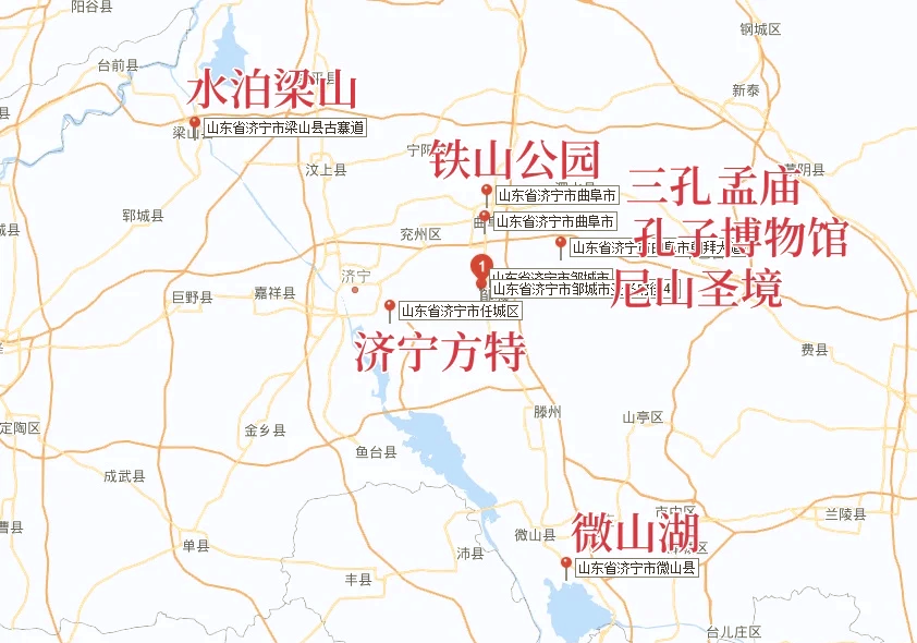 尼山圣境地图图片