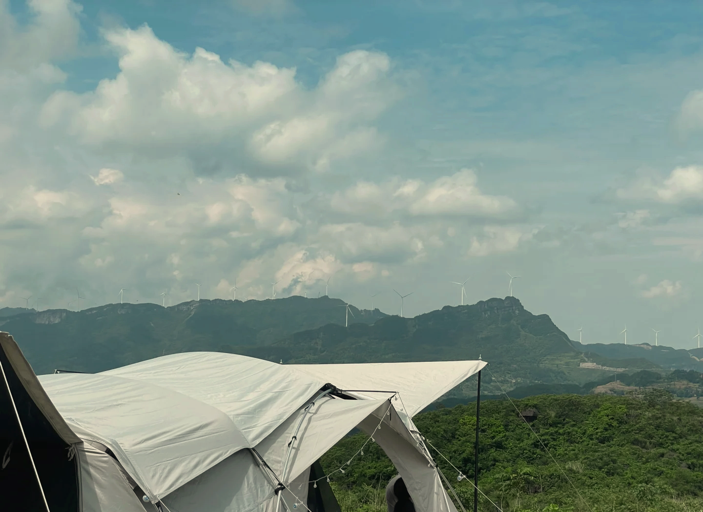 南川山王坪露营基地图片