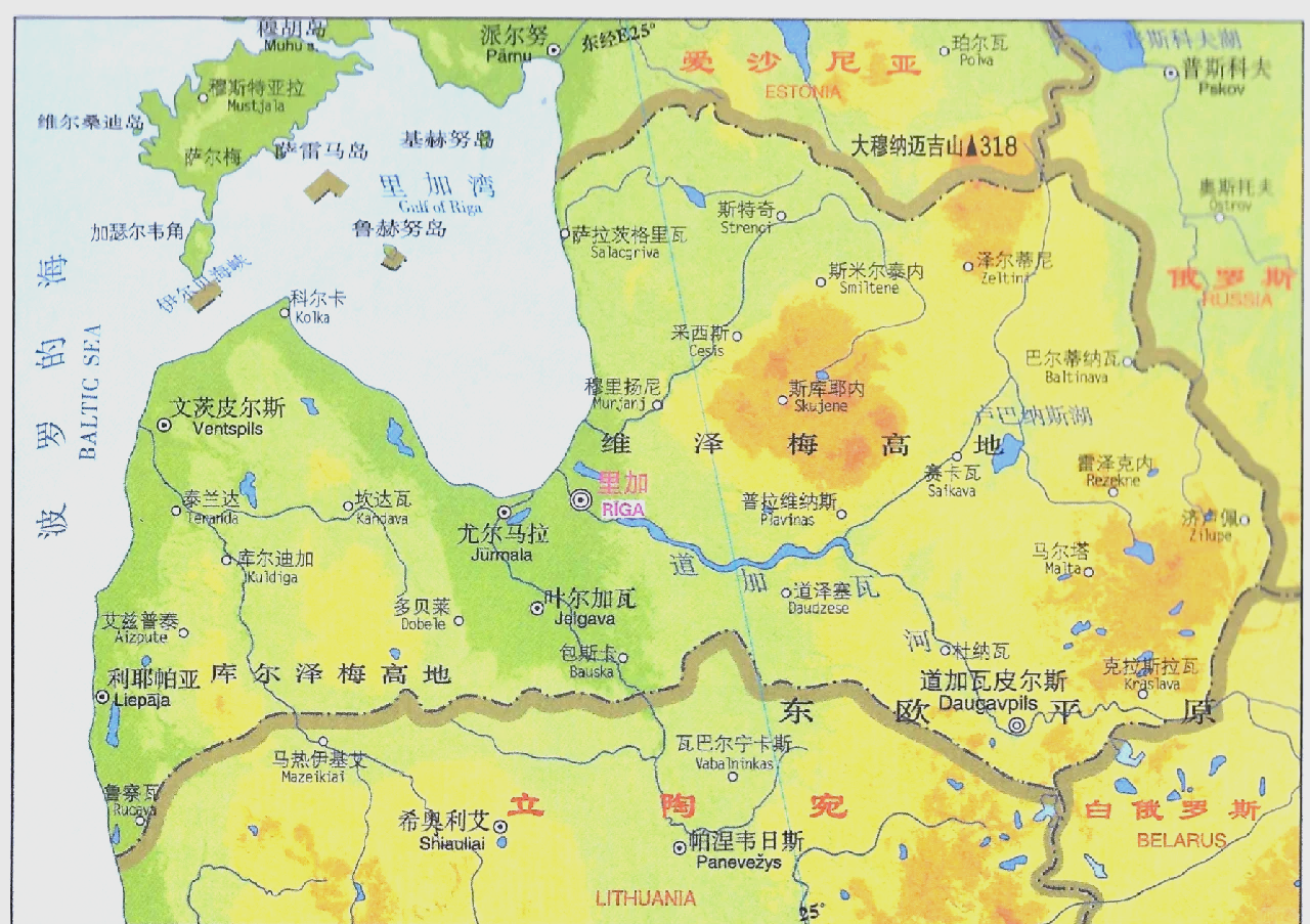 东欧西亚地图图片