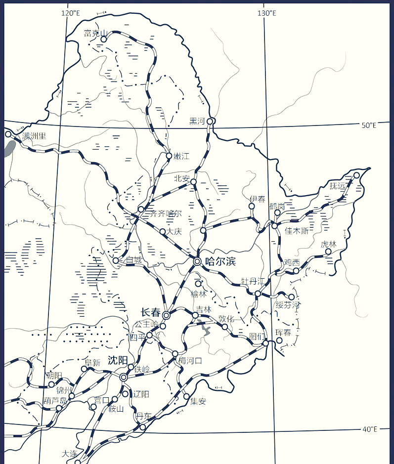 黑龙江松花江地图图片