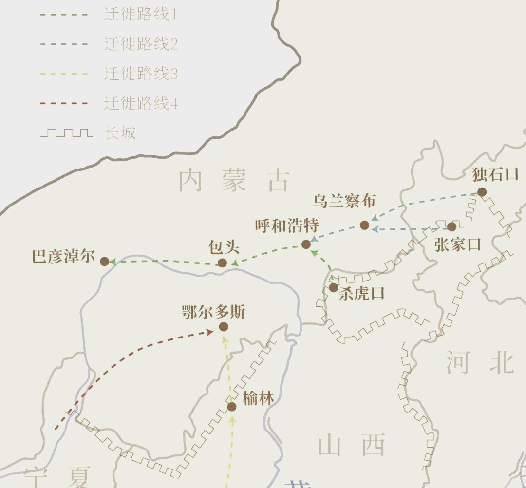 杀虎口地图图片