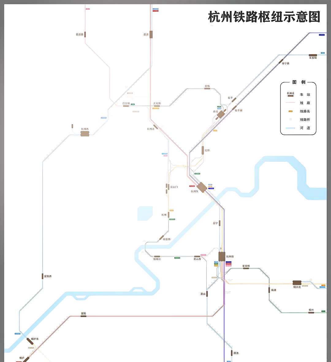 杭州火车站位置地图图片