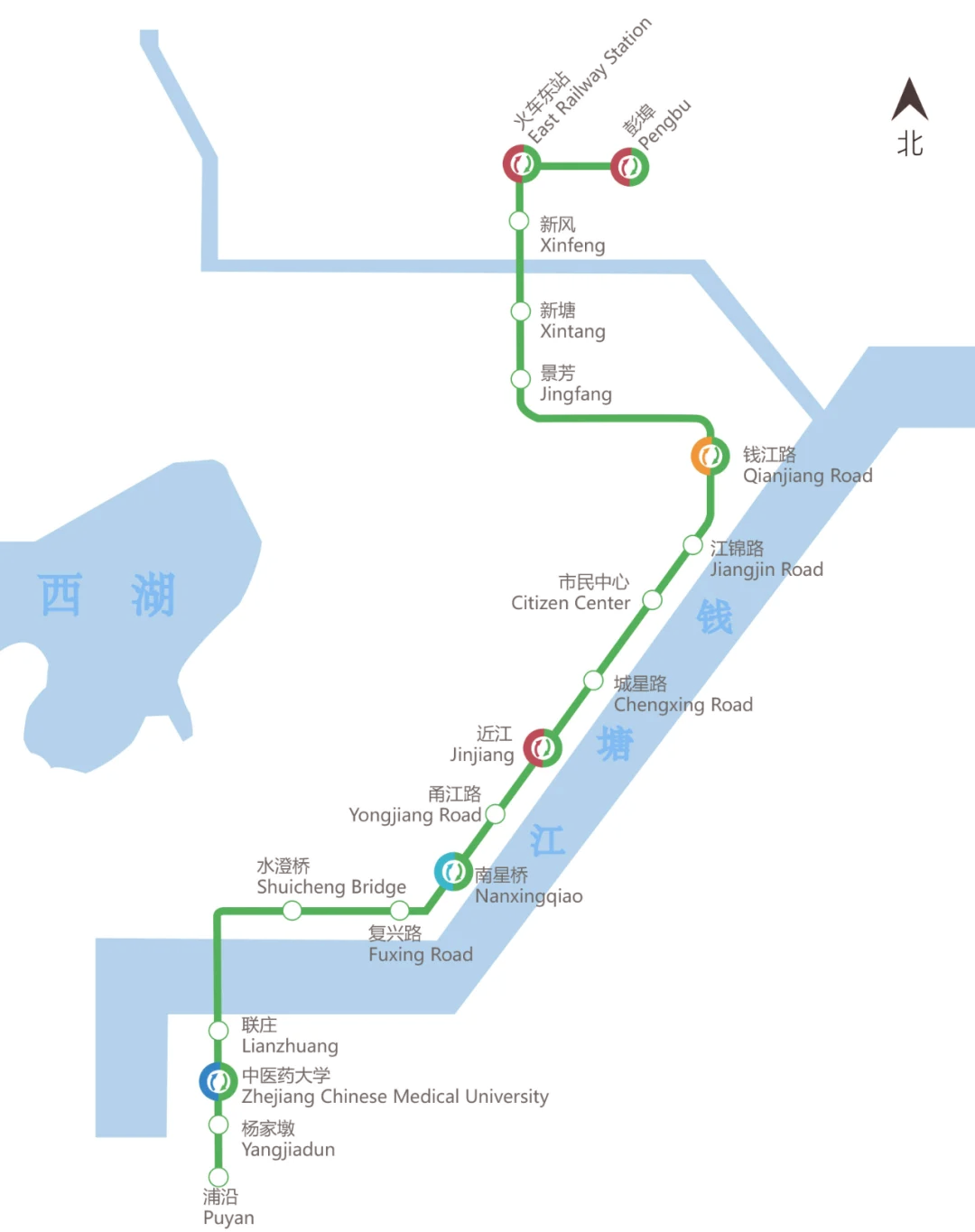 2号转4号线地铁线路图图片