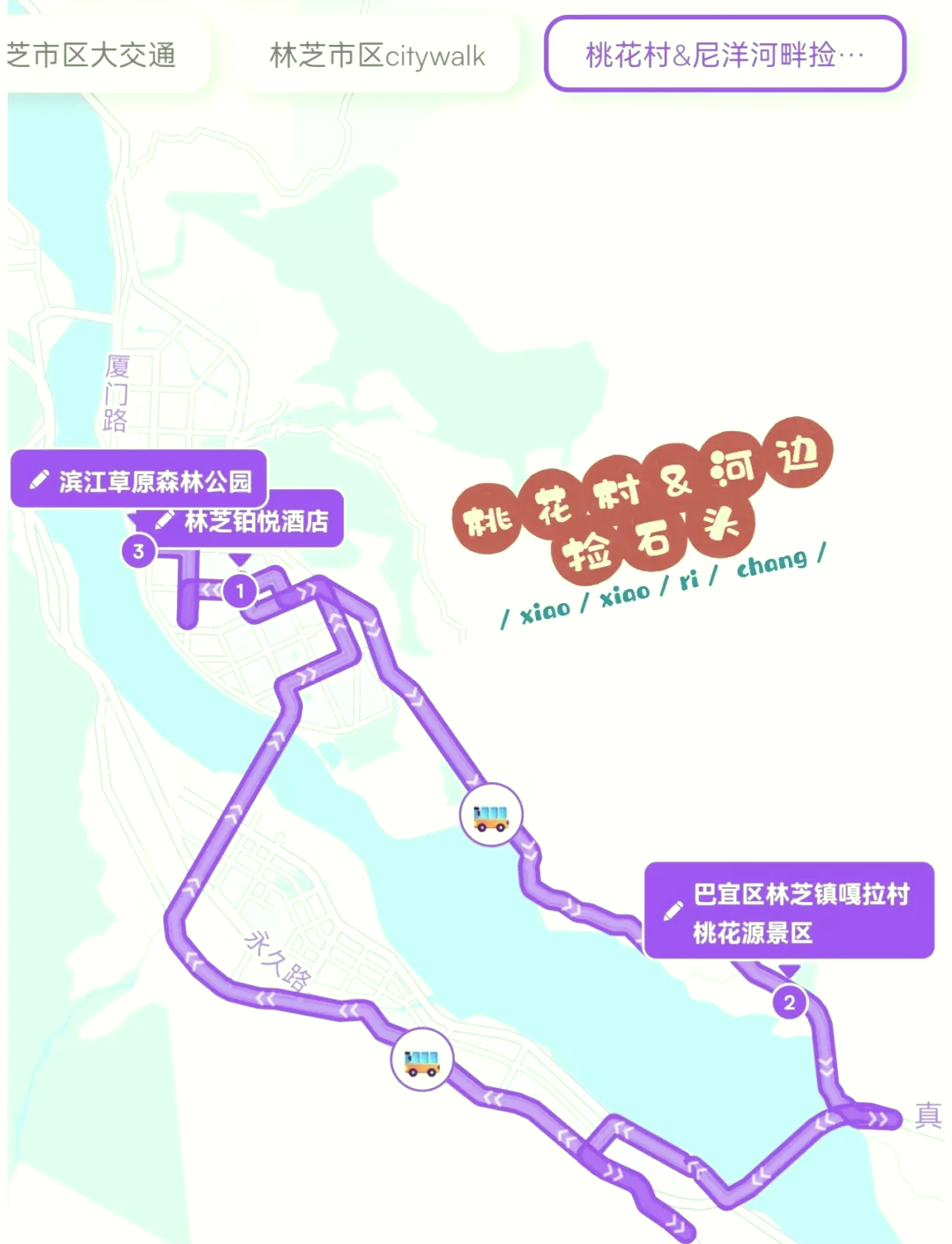 林芝公交车路线图图片