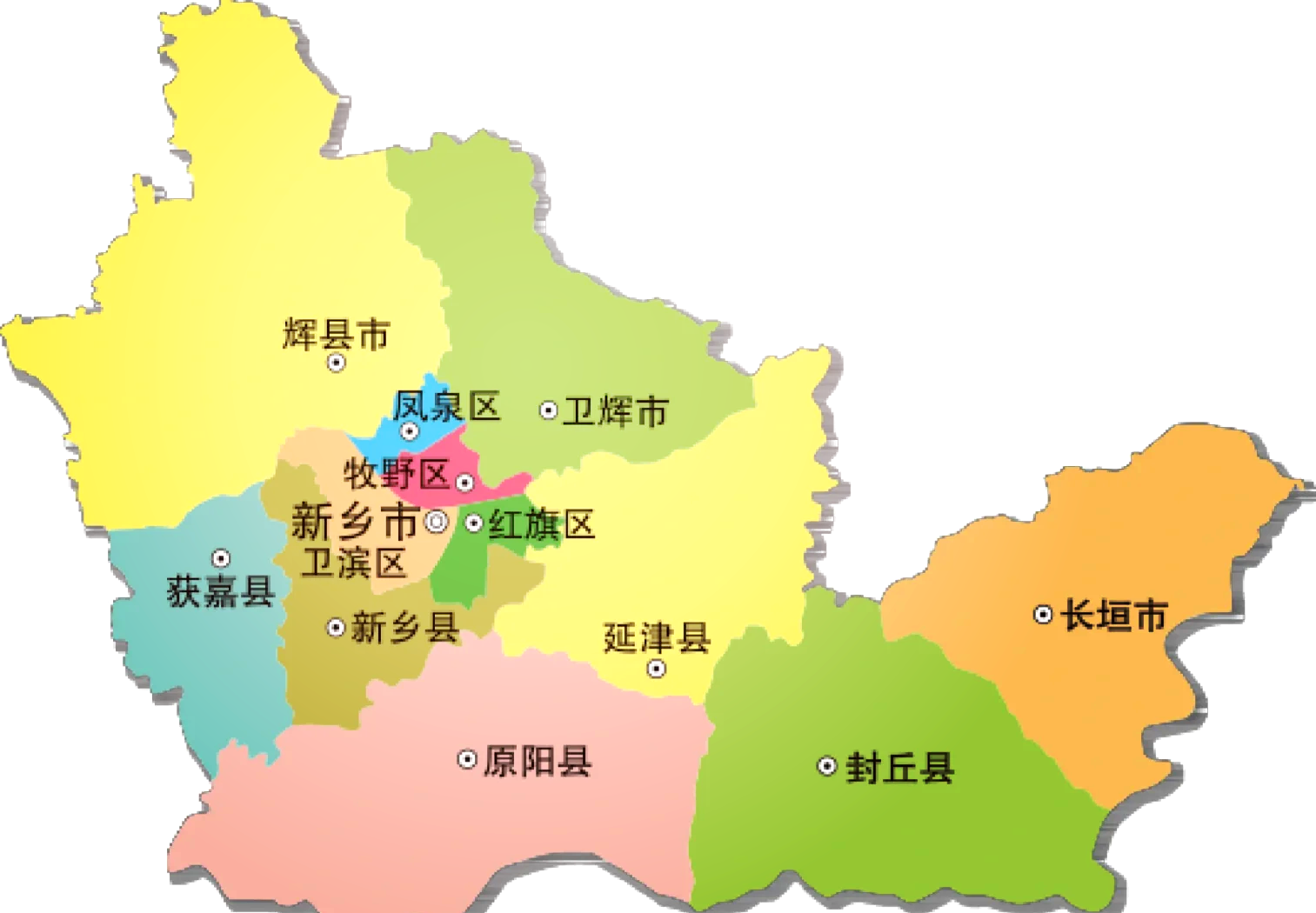 9015新乡市行政区划简介9515 99新乡市