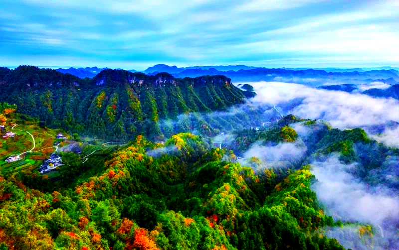 广元市朝天区曾家山图片