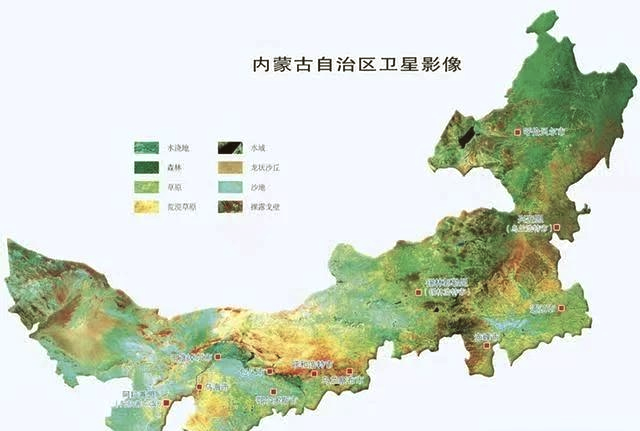 科尔沁草原在现在地图图片