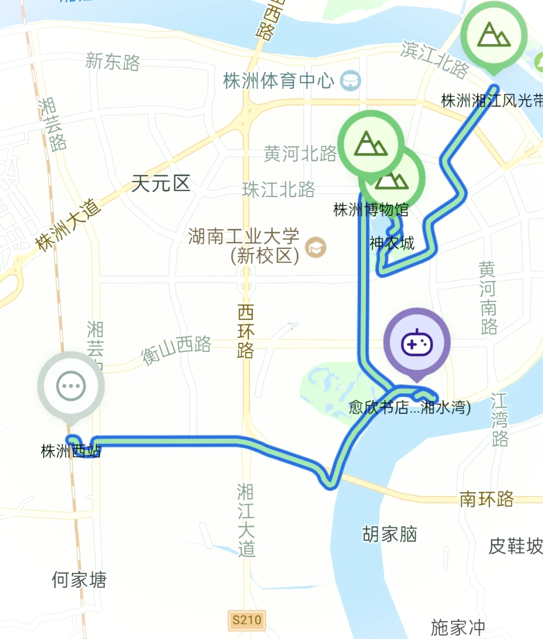 株洲西站地图图片