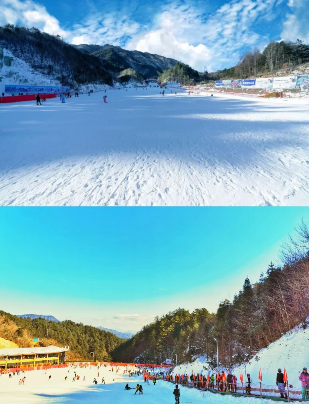 桃花岛滑雪场图片