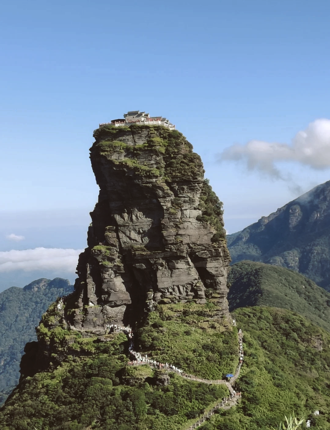 梵净山温度图片