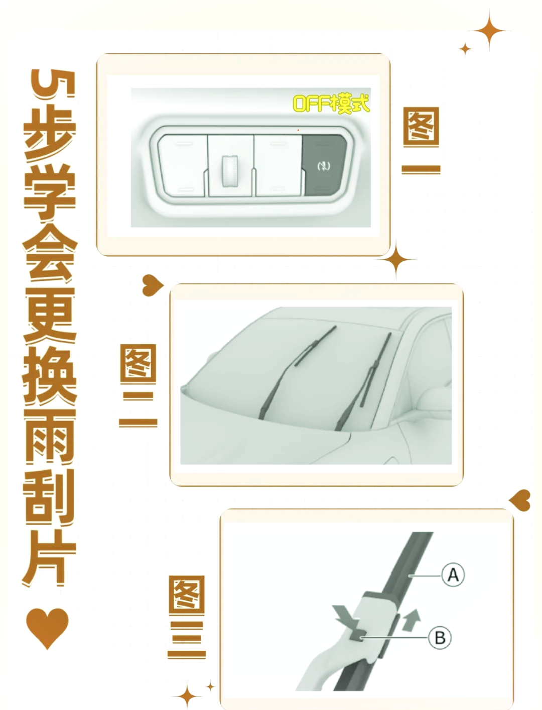 xrv雨刮器更换教程图片