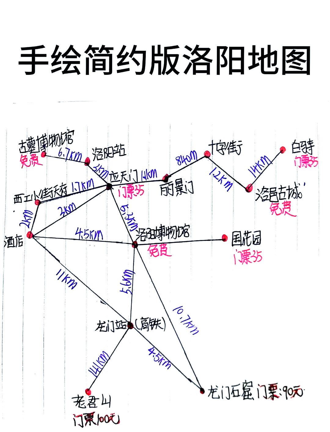 洛阳地图简笔画图片