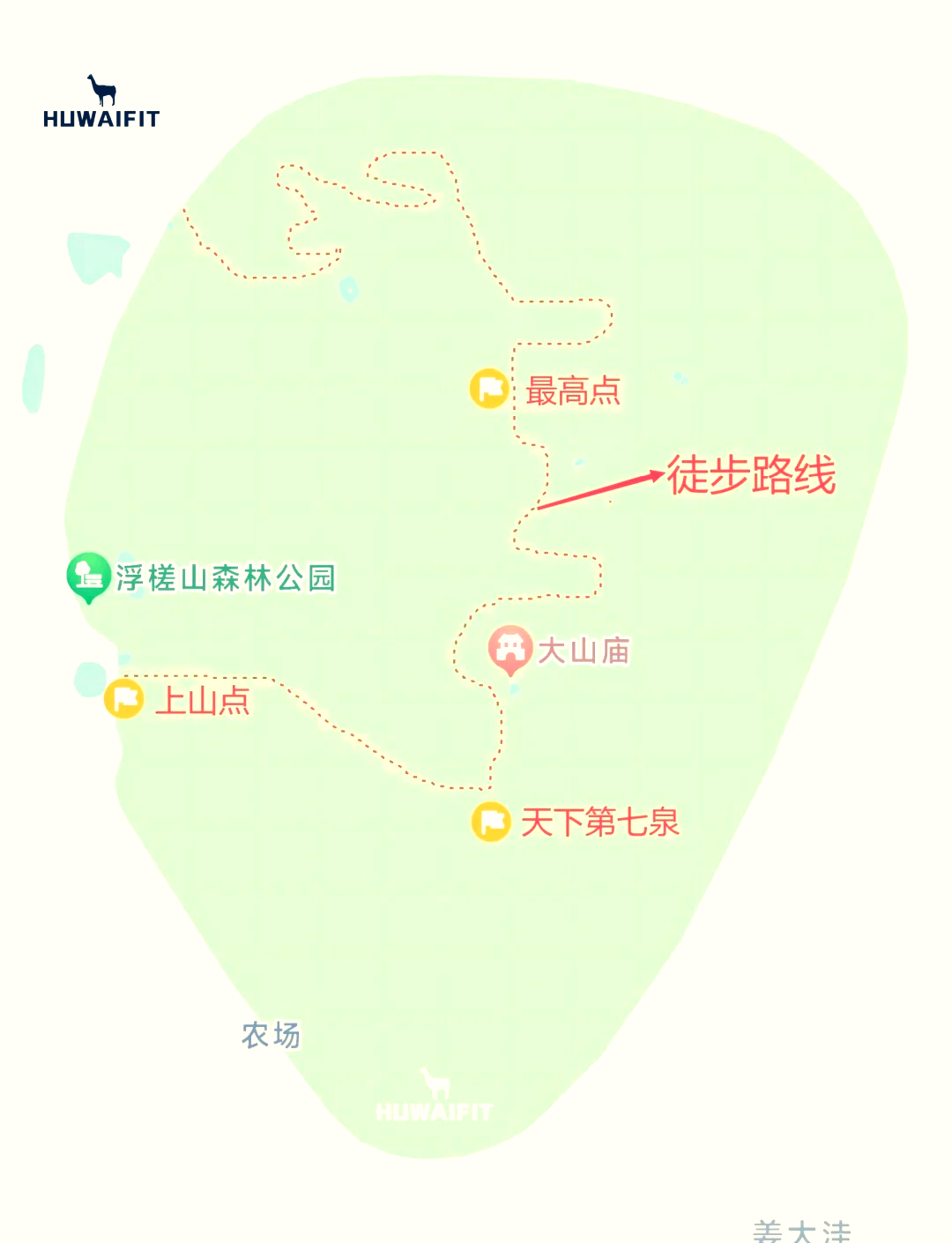 肥东浮槎山总体规划图片