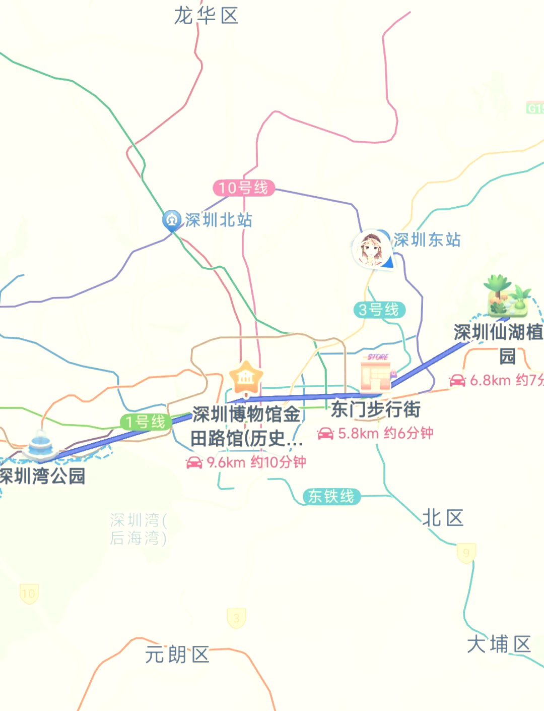 深圳市南湾街道地图图片