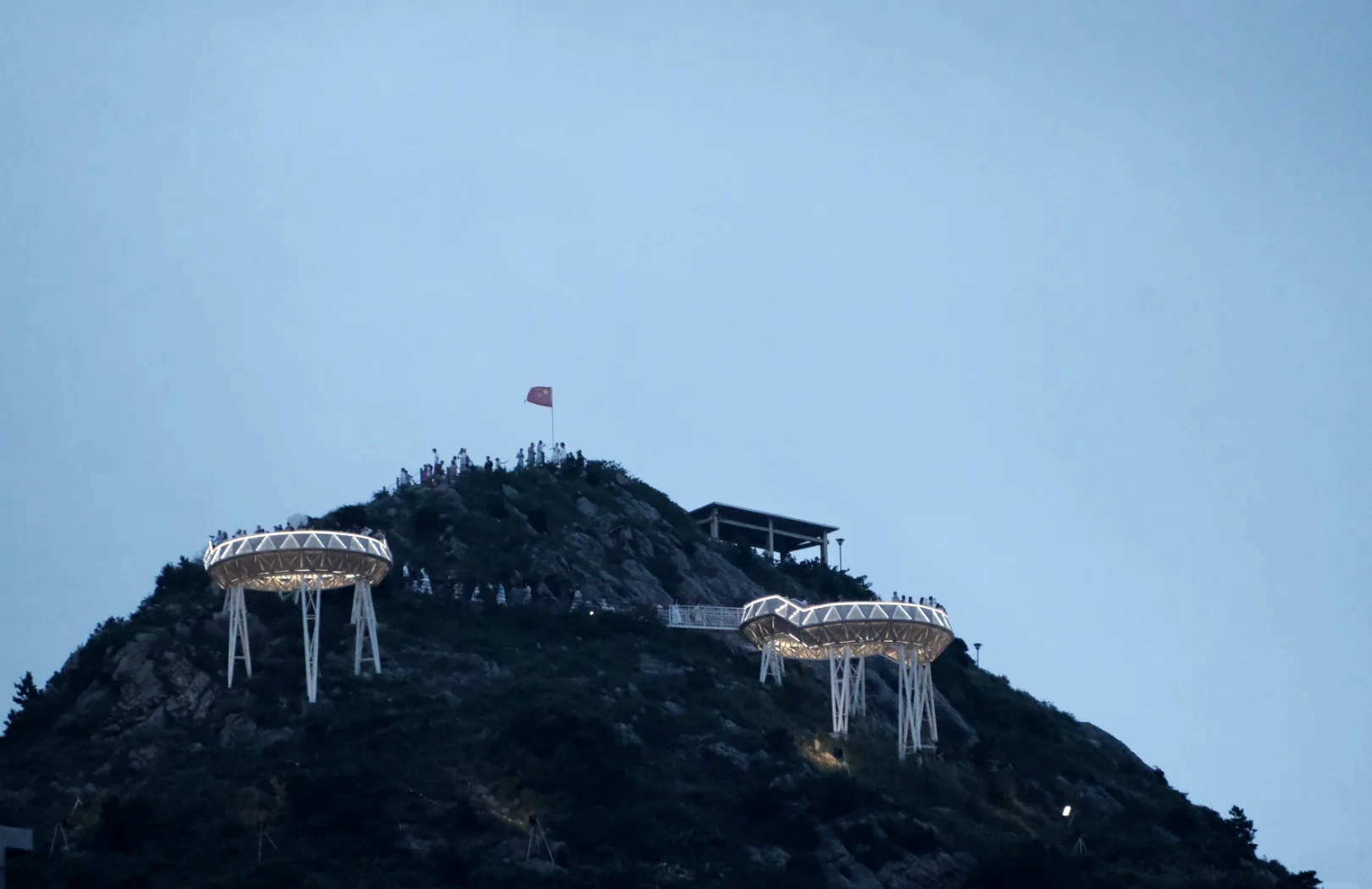 温岭七彩小箬村金沙滩图片