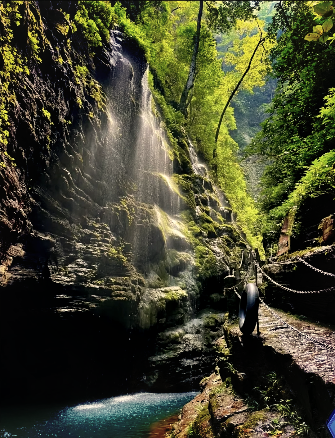 古丈湘西坐龙峡风景区图片