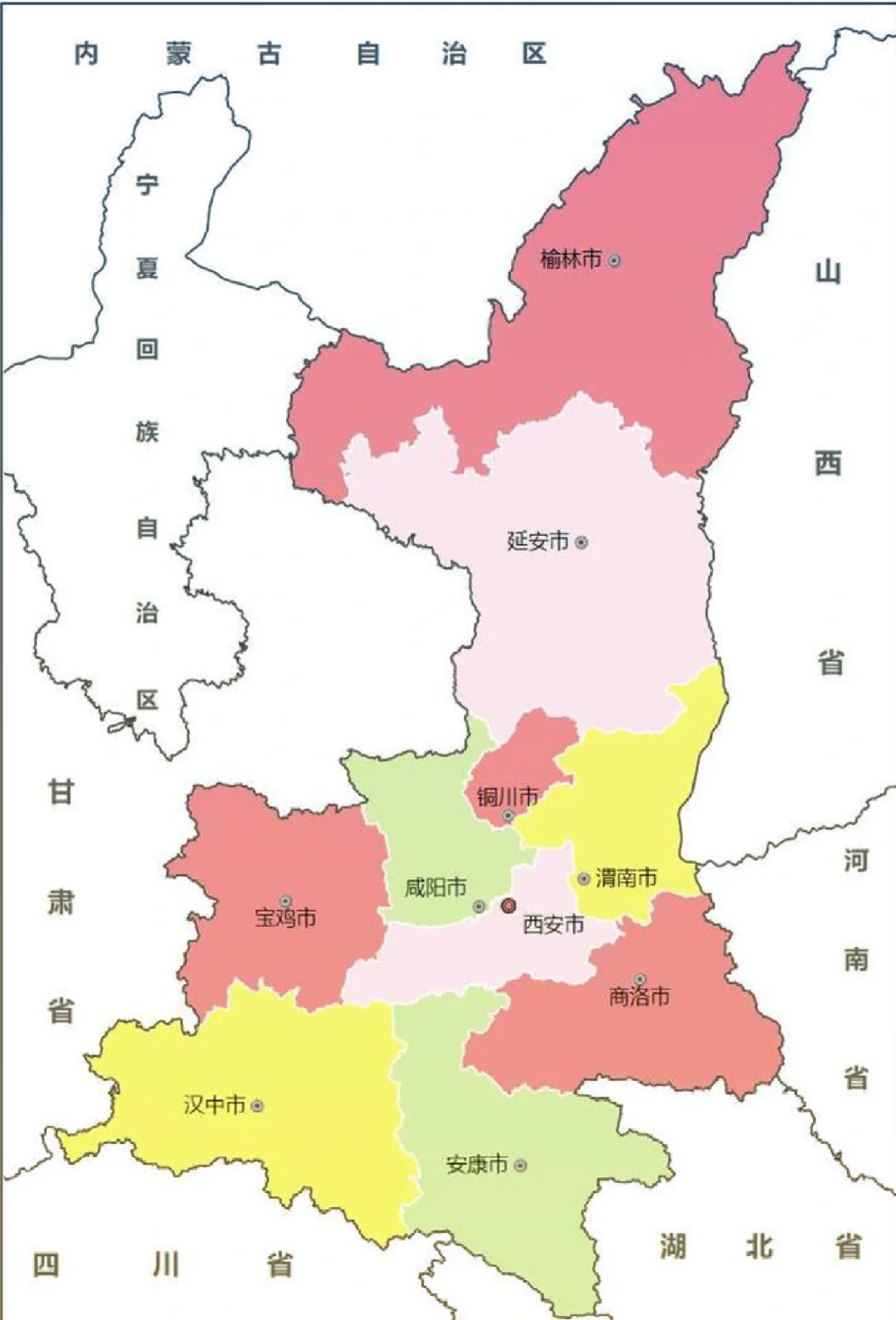 铜川市耀州区乡镇地图图片