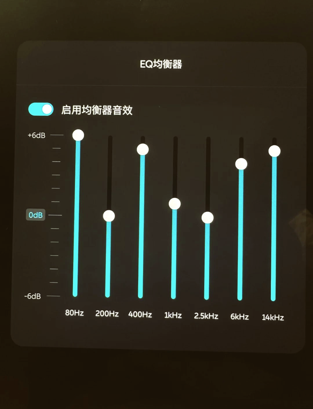 9段均衡器最佳效果图图片