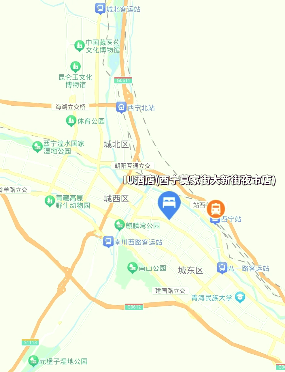 西宁唐道637地图图片