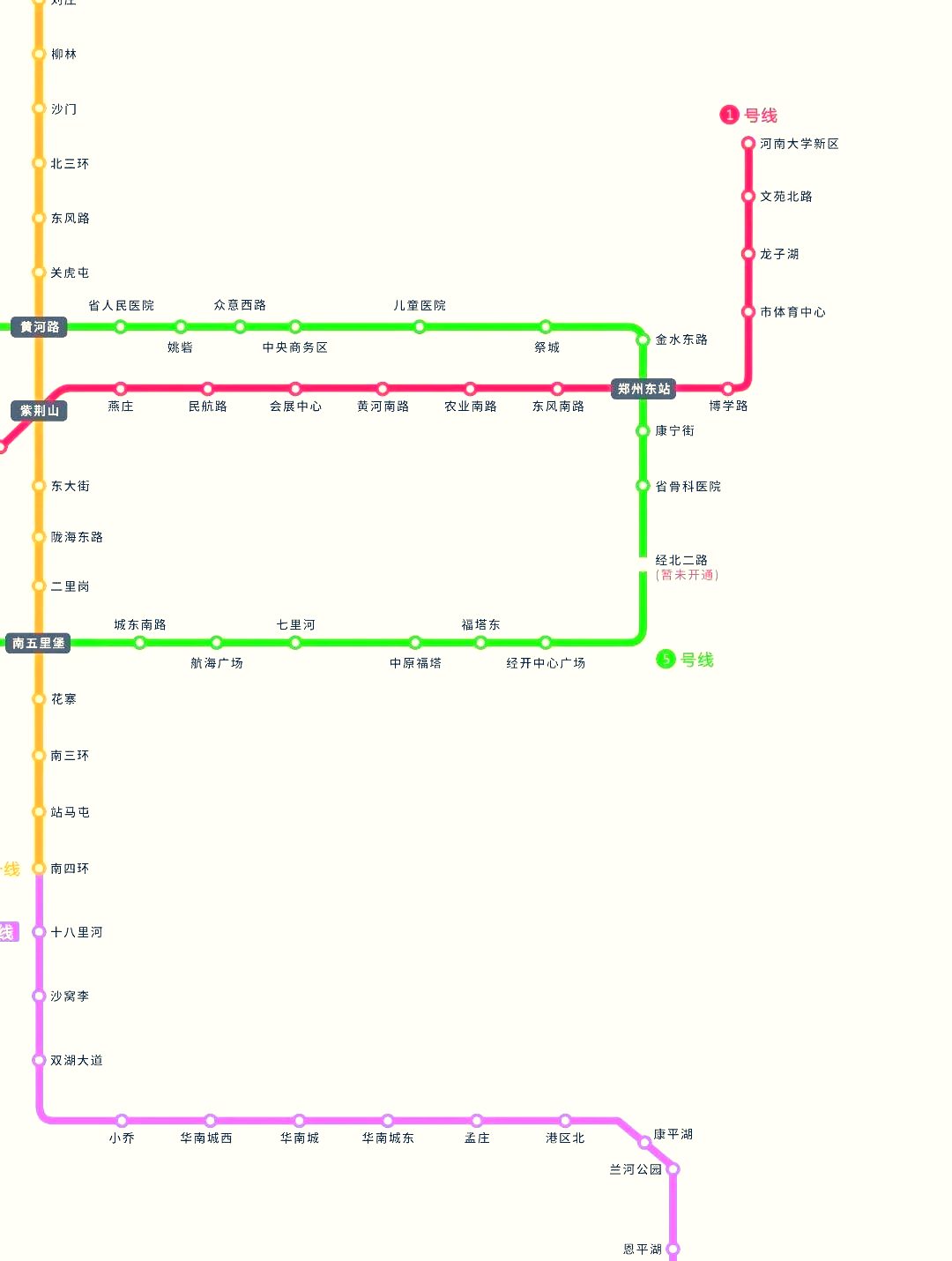 郑州雁鸣湖地铁线路图图片