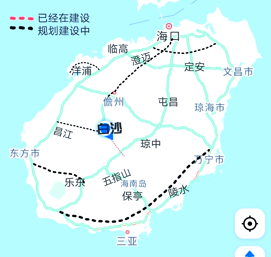 青兰高速公路全程地图图片