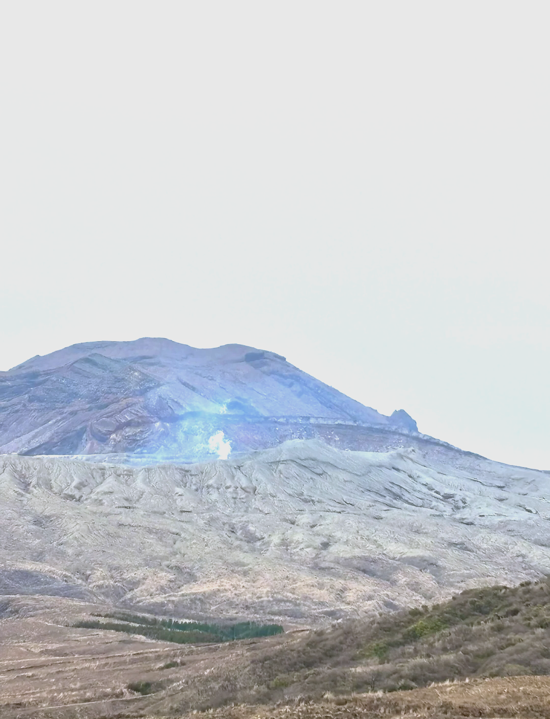 阿苏山超级火山图片