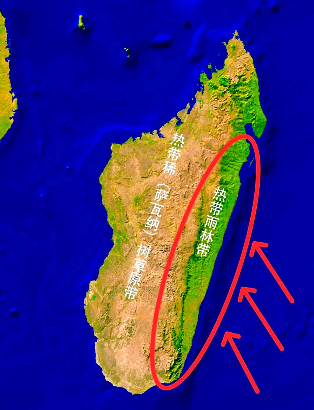 马达加斯加地理位置图片