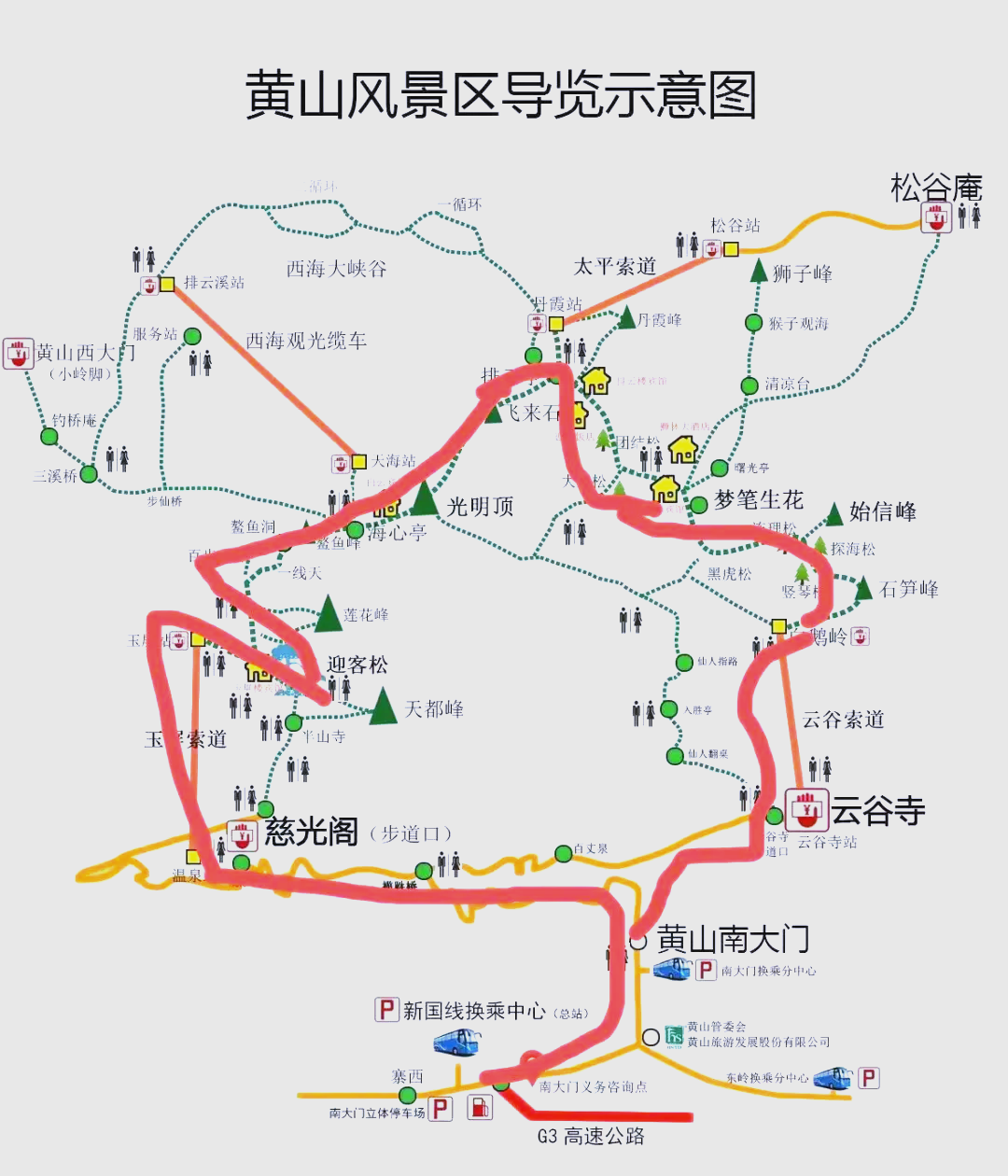 黄高峰风景区攻略图片