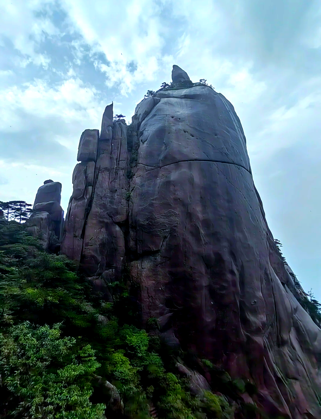 黄山奇石课后写风景图片